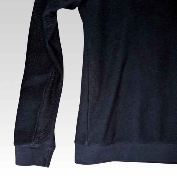 Zara Men's Ribbed Sweatshirt in Black - XL - Picture 3 of 14